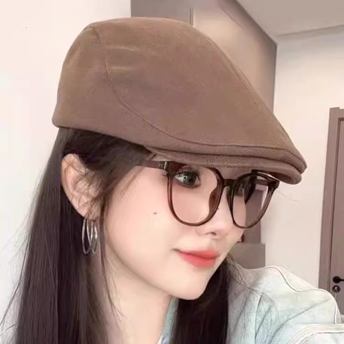 英伦风复古前进帽女2026春秋日系