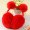 Red ball earmuffs