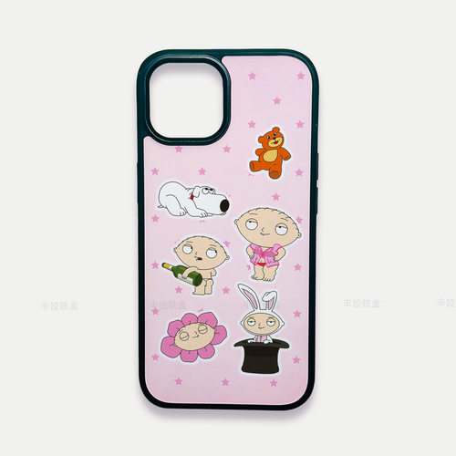 半饺铁盒恶搞之家狗饺手机壳
