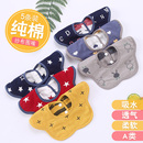 婴儿口水巾男宝宝围嘴新生围兜纯棉纱布防水吐奶围脖女孩围巾秋冬