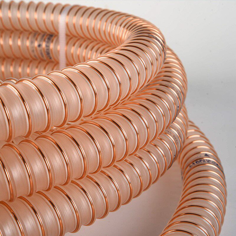 德国PUR钢丝软管耐磨损防静电