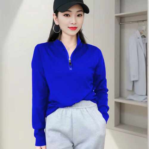 大码薄款纯棉女时尚百搭长袖