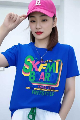 纯棉短袖t恤女夏季新款宽松大码