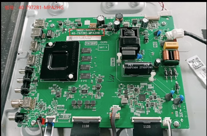 原装TCL 55A30主板40-T972B1-MPA2HG屏LVU550NDEL KS9W01