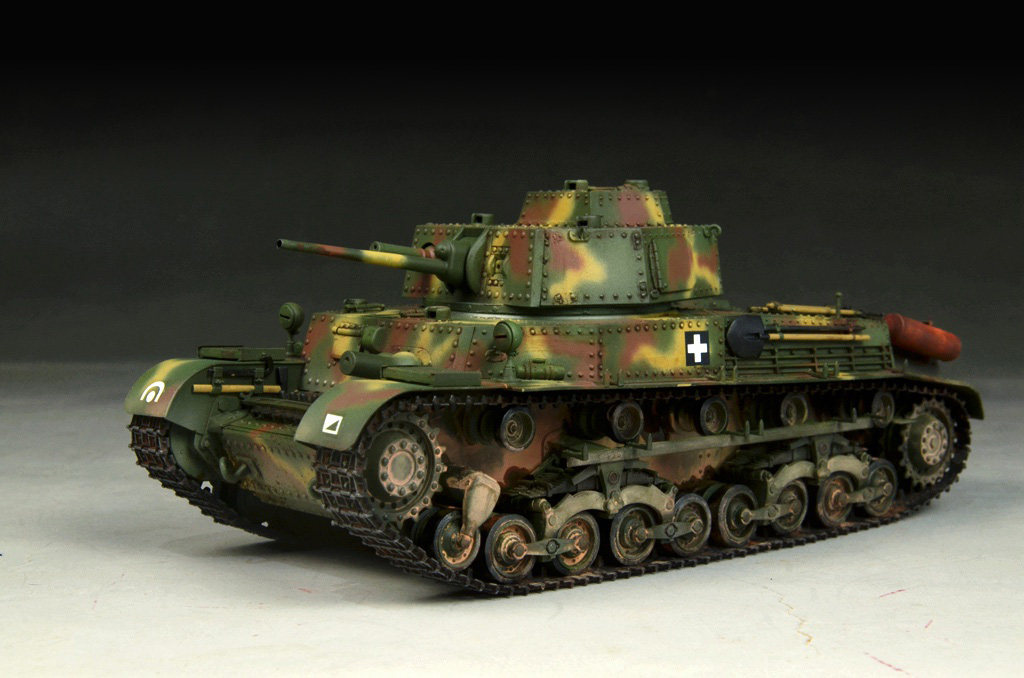 成品模型 威骏 CB35120 1/35 匈牙利40.M "图兰" I 中型坦克 包邮