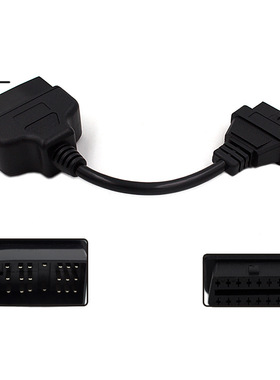 TOYOTA 22pin to 16pin OBD1 to OBD2 Connect Cable