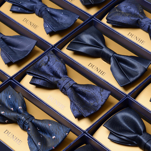 顿河新款领结西服双层双层蝴蝶结