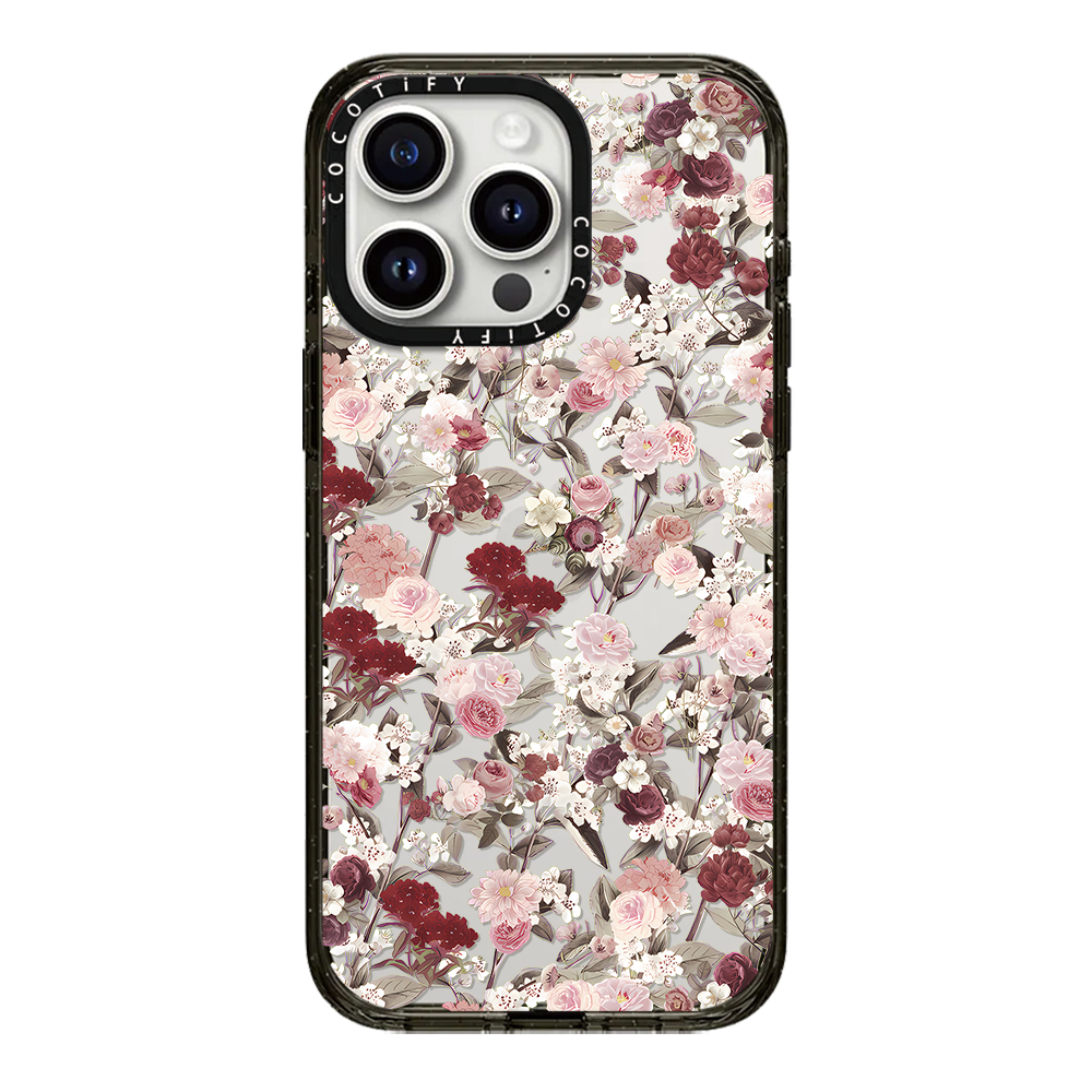 C家艺术家复古花适用iphone15promax壳苹果14pro保护套16/13透明VINTAGE FLOWER MONDAY小众12/17PROMAX