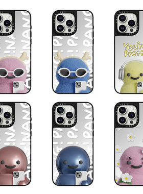 C家毛绒小恐龙PETTY DUST适用iphone16手机壳15promax/17PRO苹果14pro镜面MagSafe磁吸13保护套15雪允Liz同款