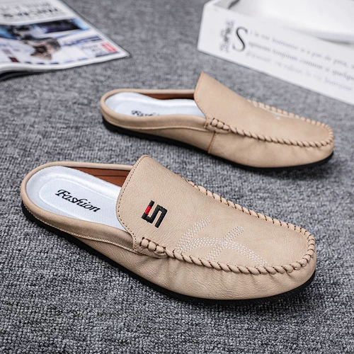 Летние универсальные туфли для кожаной обуви, мужская повседневная обувь, 2022 года