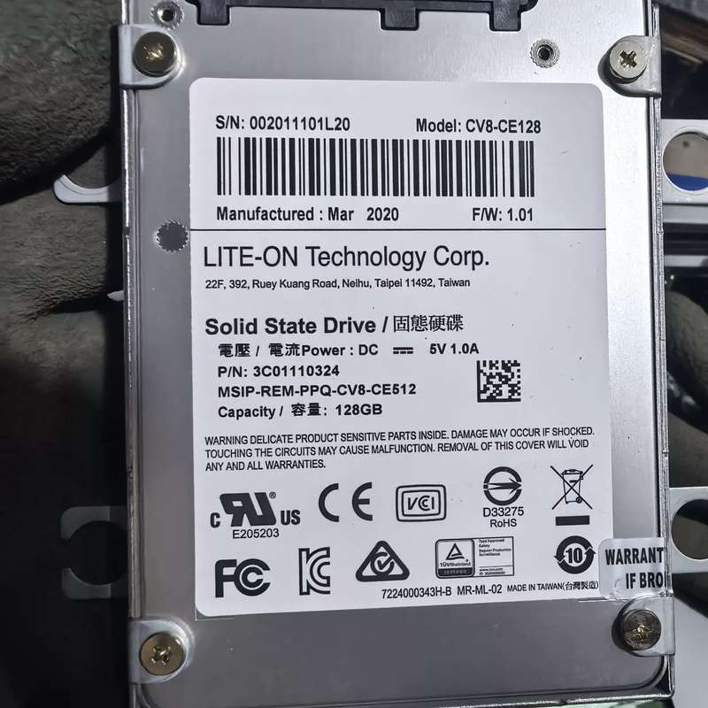 议价-建兴CV8-CE128 128G 2.5寸SATA固态硬盘