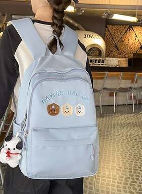 官方正品韩版ins风森系小清新可爱双肩包学院风少女书包大学生旅