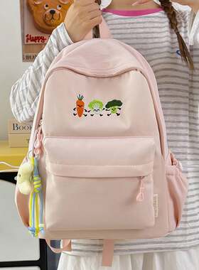 官方正品日系ins新款高颜值清新甜美可爱糖果色书包女中学生大容