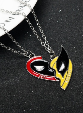 影视死侍与金刚狼创意个性项链D