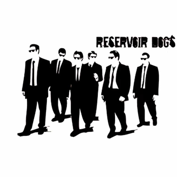 落水狗水庫狗霸道橫行Reservoir Dog昆汀塔倫蒂諾男女短袖T恤海報在類目 男裝, T恤中 - 來自Buy2taobao.com提供專業的淘寶代購服務