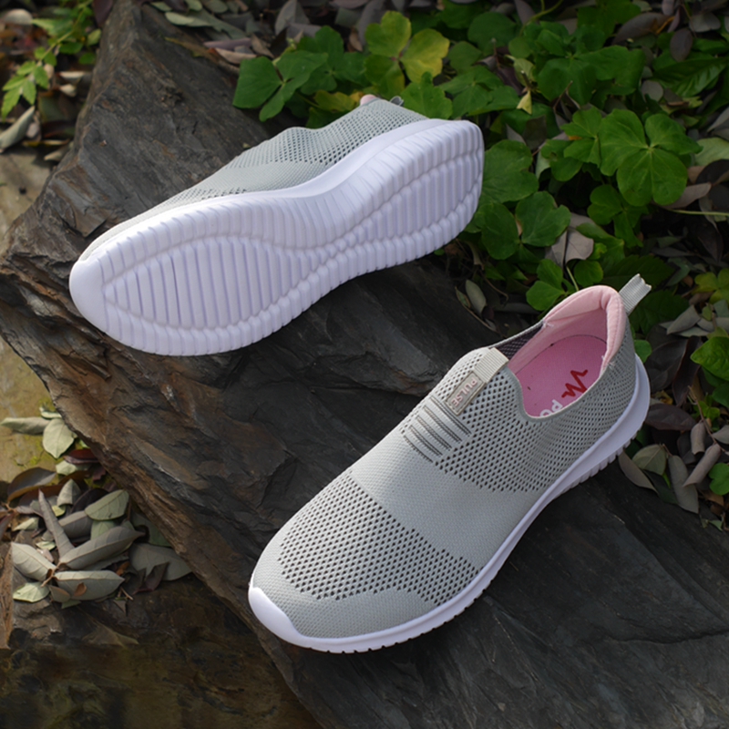 套脚宽楦女鞋套脚走路鞋散步鞋