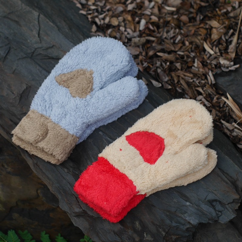 3双清货毛绒手套女冬季可爱保暖加绒加厚防风韩版学生连指棉手套,运动包/户外包/配件,手套,淘宝优惠券,粉丝福利购,淘宝优惠卷