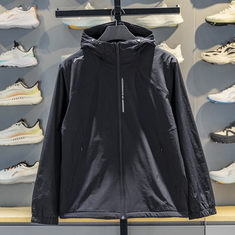 李宁运动风衣男子2025秋冬户外加绒保暖防泼水连帽外套AFDVE83,运动服/休闲服装,运动风衣,淘宝优惠券,粉丝福利购,淘宝优惠卷