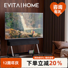 轻奢实木可移动电视支架简约小户型家用客厅现代电视柜落地置物架
