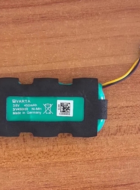瓦尔塔VARTA 3.6V 450mAh Ni-MH 福田大将军G9车载服务控制器电池
