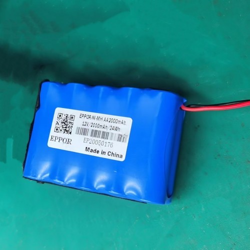 广州驼人贝康HY-902A注射泵电池 NI-MH AA 2000mAh 12V充电电池组