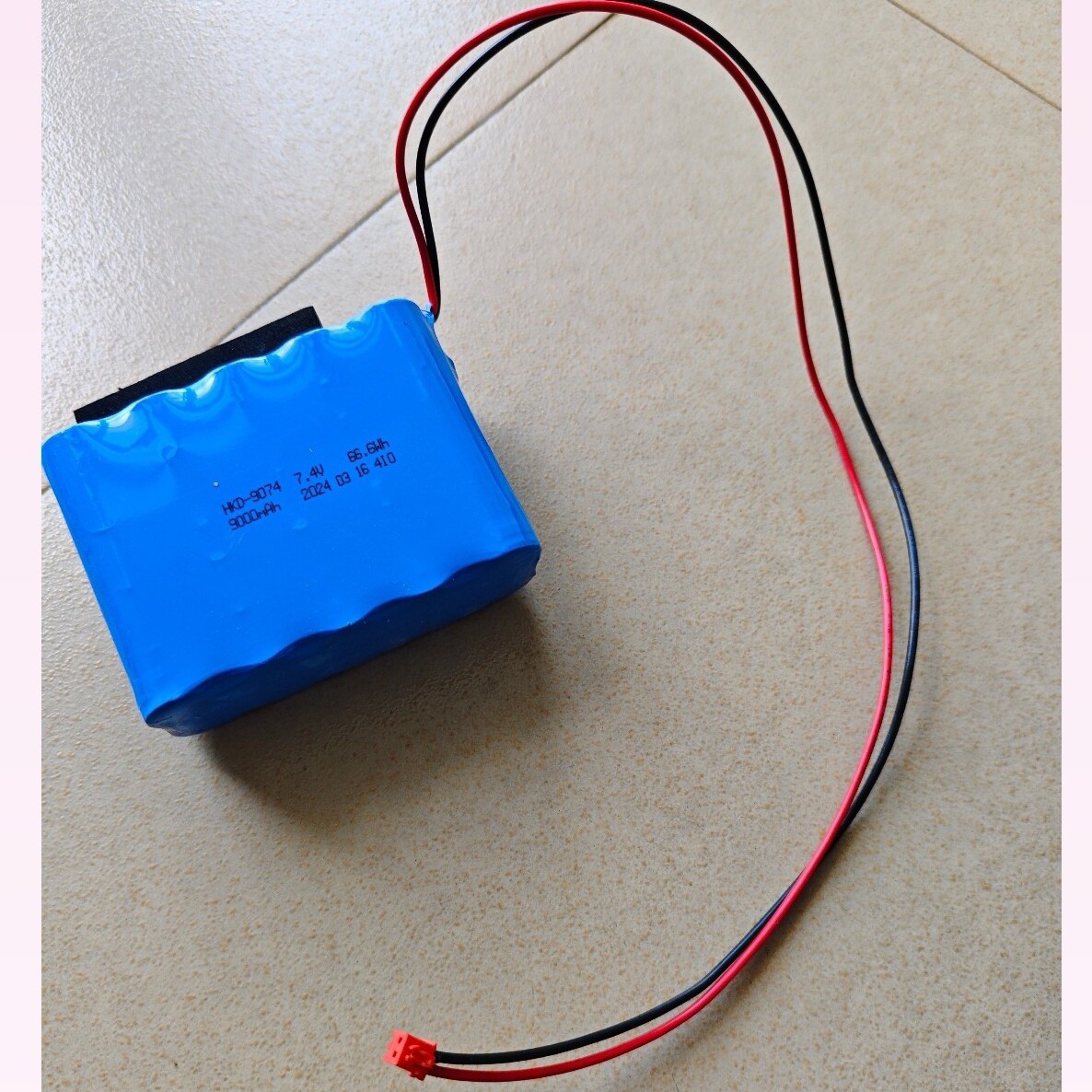 广场舞音响音箱 HKD-9074电池 18650 7.4V 9000mAh 10节 双层电池