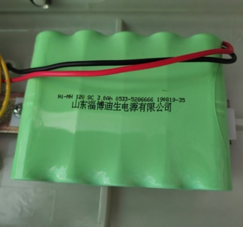 山东淄博迪生电源 NI-MH  12V  SC 3.0Ah 3000mAh 镍氢充电电池组