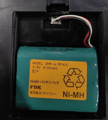 FDK 3HR-4/3FAUC 3.6V 3100mAh Ni-MH充电电池  IAI At-home 3.6V