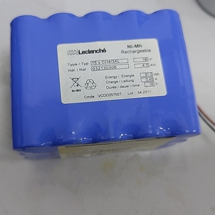 设备NI-Mh Rechargeable 15xCH4/3AL  18V 4.5Ah高度计充电电池组