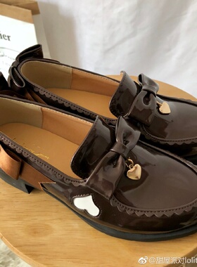 兔叽殿下【爱丽丝】原创洛丽塔Lolita女鞋日系学生JK鞋圆头制服鞋