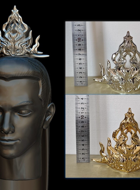 大梦归离永夜星河白月梵星同款仙侠头冠饰品