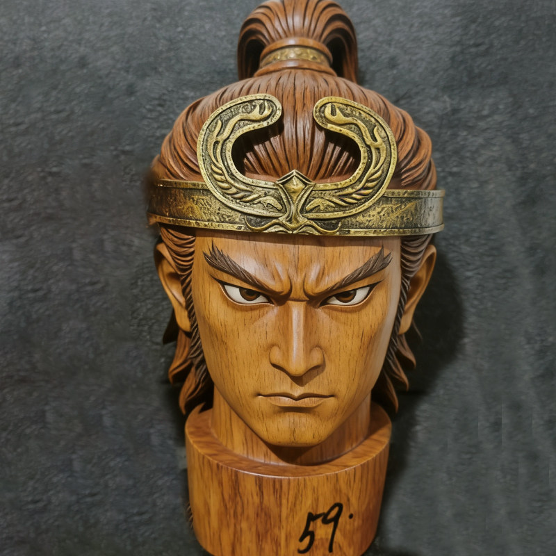 老版水浒装武松仿制额饰发带树脂材质非金属额带