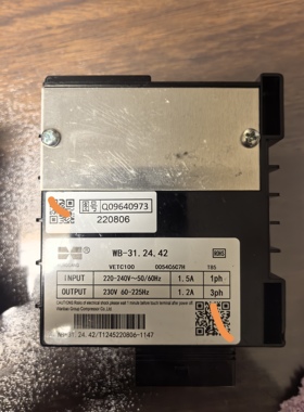 VETC100变频冰箱压缩机驱动板WB-73.24.42/WB-31.24.42