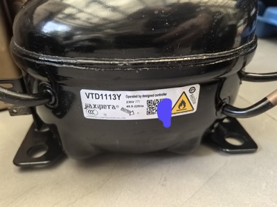 VTD1113Y 49.5-225Hz变频冰箱压缩机