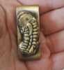 brass Pure copper texture of material Casting Fortune Ruishou brave troops decorate Belt buckle Belt buckle