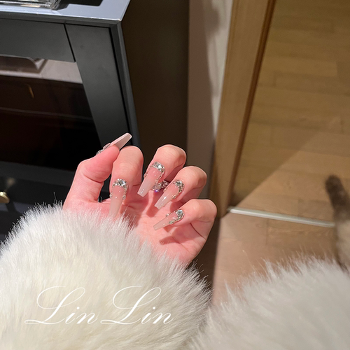 LinLin日式手工定制ins穿戴甲