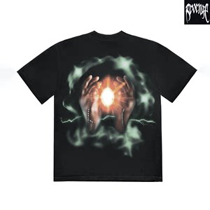 Travis Scott Utopia C5 Tee Black乌托邦希望之光短袖