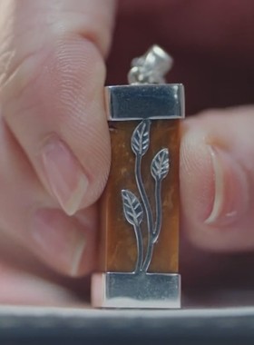 电视剧温暖的弦张翰张钧甯南弦同款印章名字吊坠私人高级订制