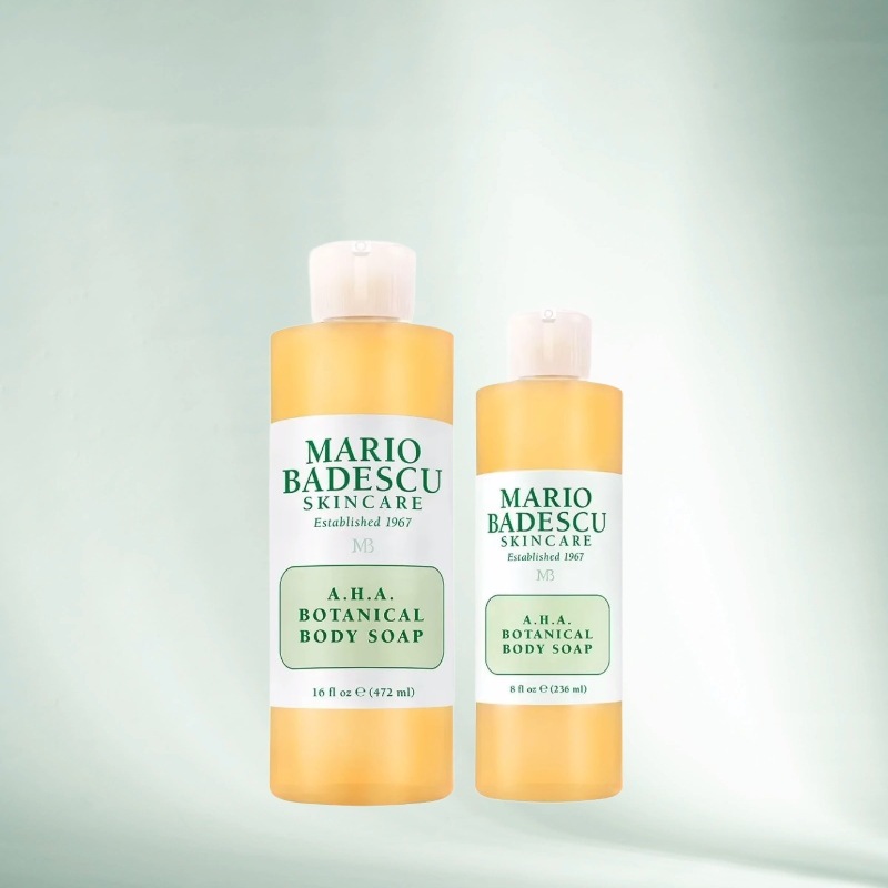 美国Mario Badescu果酸沐浴露MB控油草本清爽沐浴露236ml 472ml