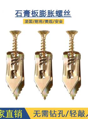 新型新型免打孔石膏板膨胀螺丝
