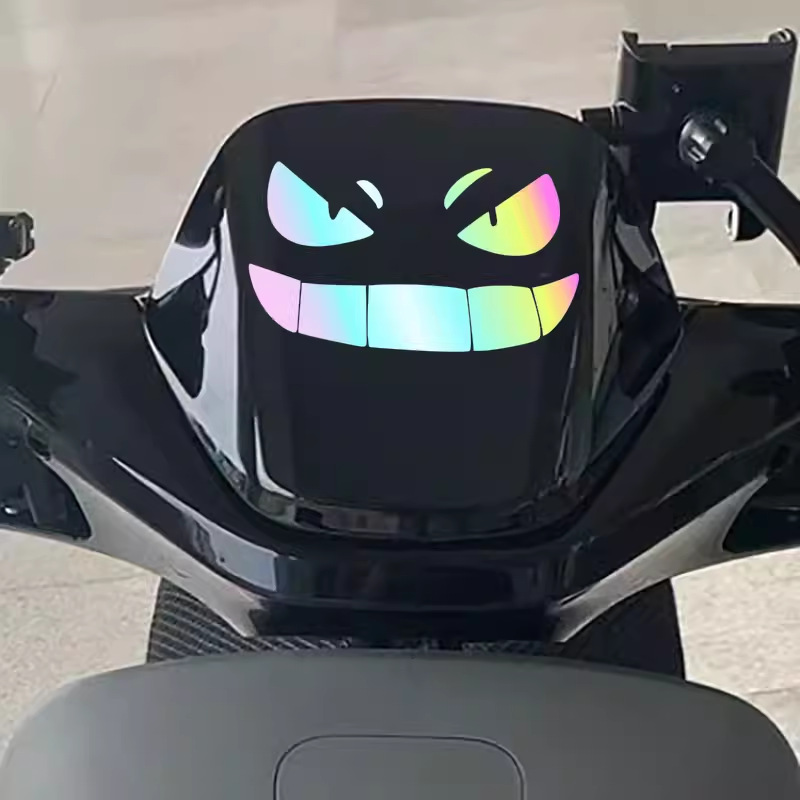 九号电动车贴纸装饰风挡