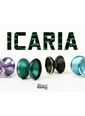 伊卡利亚 专业内镶不锈钢环悠悠球 ICARIA 专业合金溜溜球 DUALL