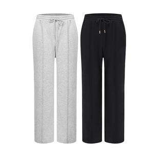 男宽松休闲百搭cleanfit直筒微喇灰色卫裤 ANYWEAR 高街vibe风长裤