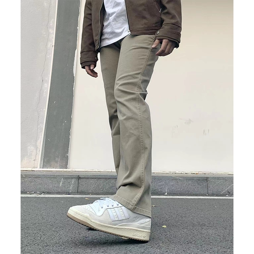 ANYWEAR加长微喇工装裤微弹休闲