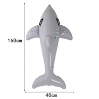 Водная надувная лодка из ПВХ, крепление для кита, серое