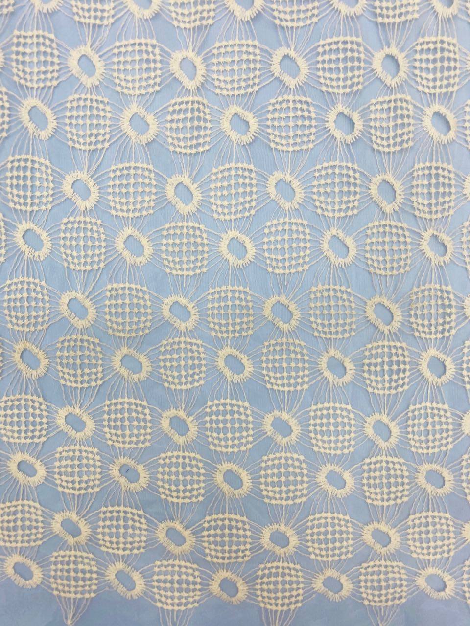 新品来袭棉线梦幻几何图案刺绣 清晰立体感适合服装设计搭配 diy