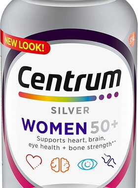 Centrum Silver Multivitamin for Women 50 Plus, 200 Tablets