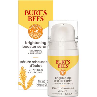Burt's Bees Brightening Booster Serum, Vitamin C + Turmeric