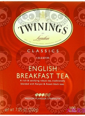 Twinings Tea, English Breakfast, 100 Count, 7.05 oz