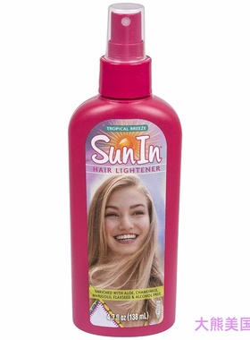 Sun-In Hair Lightener Spray, Tropical Breeze 4.7 oz
